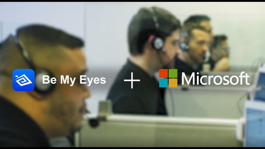Be my eyes Plus Microsoft,A featured image for Pass Daily blog