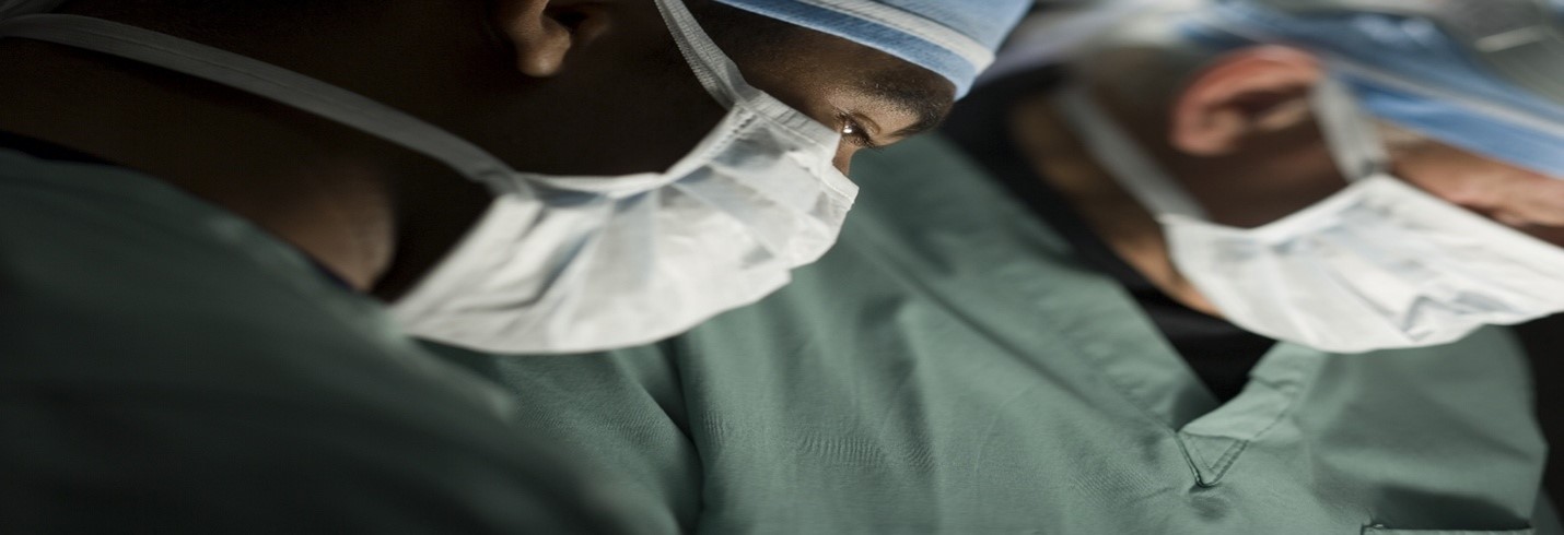 Doctors wearing masks